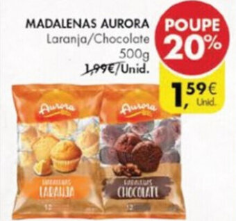 Pingo Doce Madalenas Aurora 500g promoção