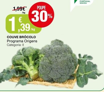 Intermarché Couve Brócolo Programa Origens promoção