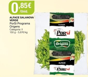 Intermarché Alface Salanova Verde 150g promoção