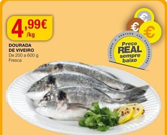 Intermarché Dourada de Viveiro 200 a 600g promoção