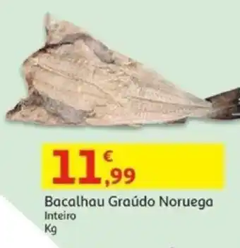 Auchan Bacalhau Graúdo Noruega Inteiro Kg promoção