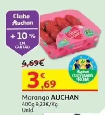 Auchan Morango AUCHAN 400g promoção