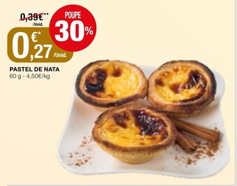 Intermarché Pastel de Nata 60g promoção