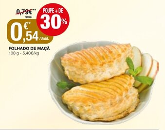 Intermarché Folhado de Maçã 100g promoção