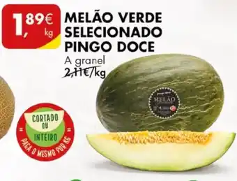 Pingo Doce MELÃO VERDE SELECIONADO PINGO DOCE promoção