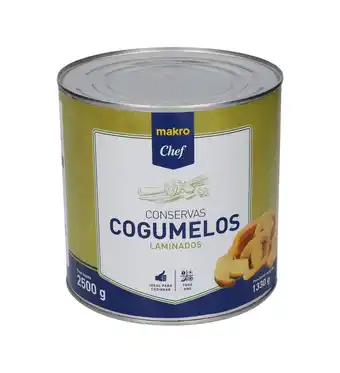 Makro METRO Chef Cogumelos Laminados 2,5 Kg promoção