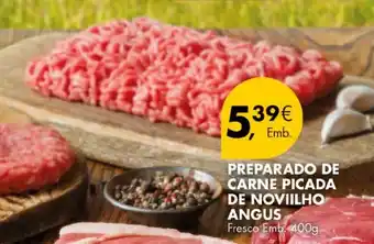 PREPARADO DE CARNE PICADA DE NOVIILHO ANGUS Fresco Emb. 400g