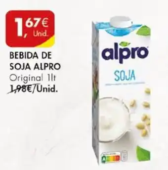 Pingo Doce BEBIDA DE SOJA ALPRO Original 1lt promoção