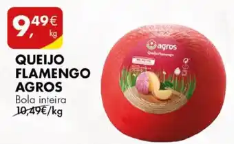 Pingo Doce QUEIJO FLAMENGO AGROS Bola inteira promoção
