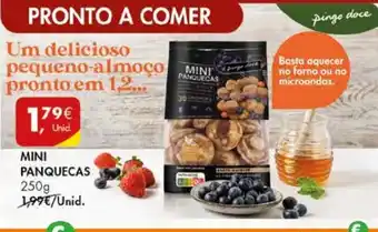 Pingo Doce MINI PANQUECAS 250g promoção
