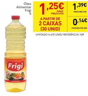 Recheio Óleo Alimentar Frigi 1l promoção