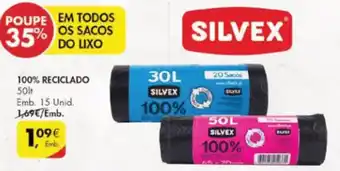 Sacos do Lixo 100% Recicldo 50lt