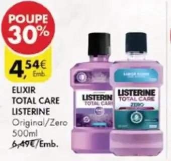 Pingo Doce Elixir Total Care Listerine 500ml promoção
