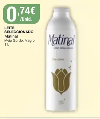Intermarché Leite Seleccionado Matinal promoção