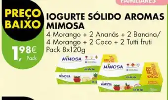 Pingo Doce IOGURTE SÓLIDO AROMAS MIMOSA promoção