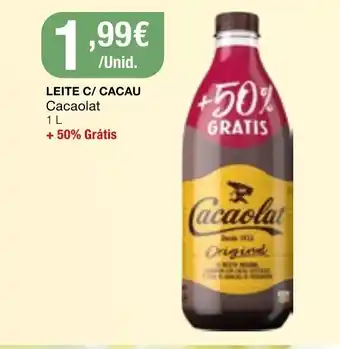 Intermarché Leite C/ Cacau 1L promoção