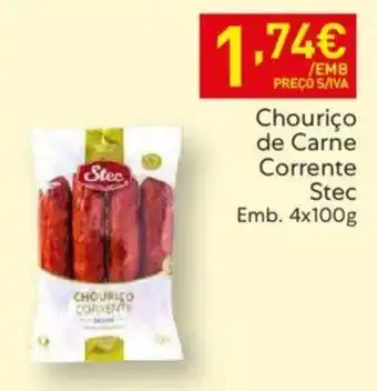 Chouriço de Carne Corrente Stec Emb. 4x100g