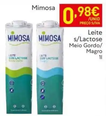 Recheio Leite s/Lactose Meio Gordo/ Magro 1L promoção