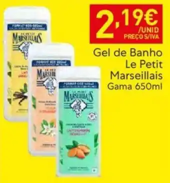 Recheio Gel de Banho Le Petit Marseillais Gama 650ml promoção