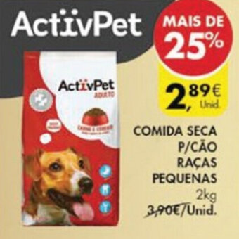 Comida Seca P/Cão Raças Pequenas 2kg