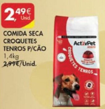 Comida Seca Croquetes Tenros P/Cão 1,4kg