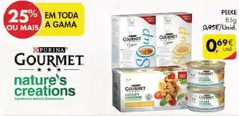 Pingo Doce Peixe Purina Gourmet 85g promoção