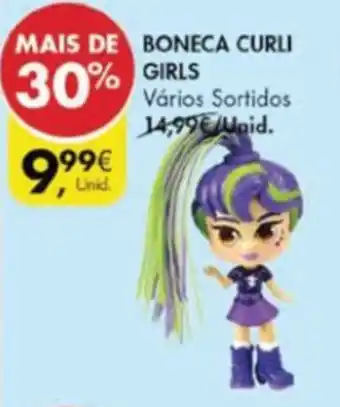 Pingo Doce Boneca Curli Girls promoção