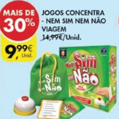 Jogo Nem Sim, Nem Não – Concentra