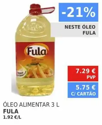 Minipreço Óleo Alimentar 3L Fula promoção