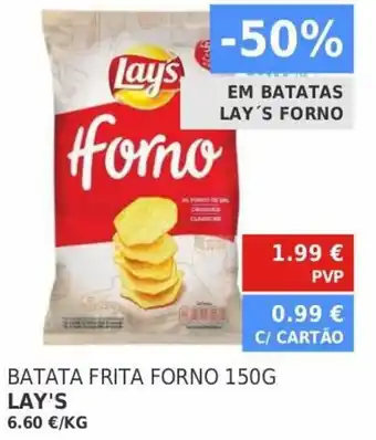 Minipreço Batata Frita Forno 150g Lay's promoção