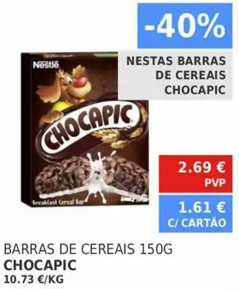 Barras de Cereais 150g Chocapic