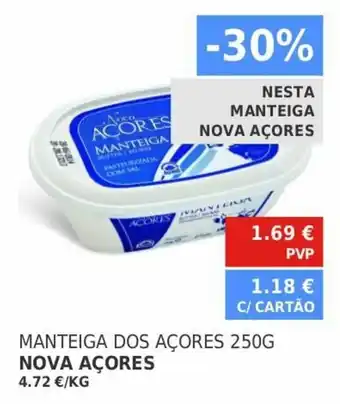 Minipreço Manteiga dos Açores Nova Açores 250g promoção