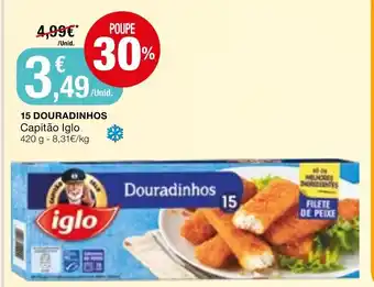 Intermarché 15 Douradinhos 420g promoção