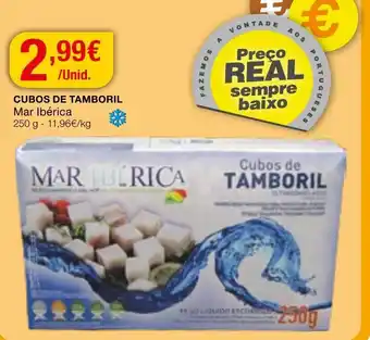 Intermarché Cubos de Tamboril 250g promoção