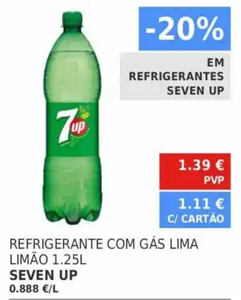 Refrigerante Com Gás Lima Limão Seven UP 1.25L