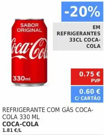 Minipreço Refrigerante Com Gás Coca-Cola 330ml promoção