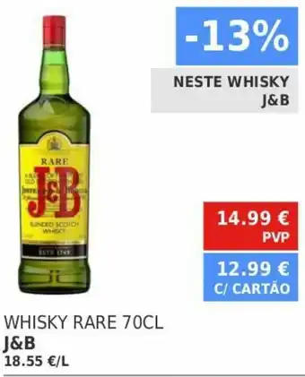 Whisky Rare 70cl J&B