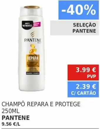 Minipreço Champô Repara e Protege 250ml Pantene promoção