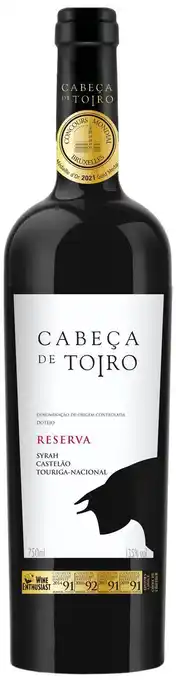 Makro CABEÇA DE TOIRO Vinho Tinto Reserva 75 Cl promoção