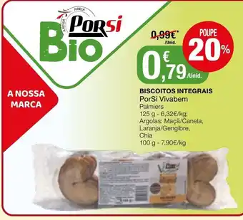 Intermarché Biscoitos Integrais 125g promoção