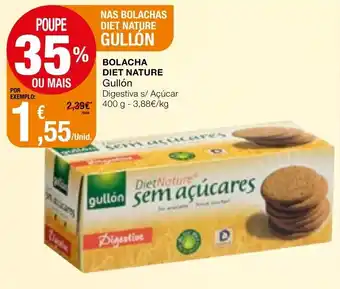 Intermarché Bolacha Diet Nature Gullón 400g promoção