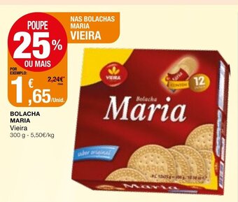 Intermarché Bolacha Maria Vieira 300g promoção