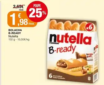 Intermarché Bolacha B-Ready 132g promoção