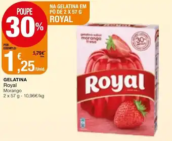 Intermarché Gelatina Royal 2x57g promoção