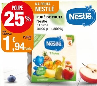 Intermarché Puré de Fruta Nestlé 4x100g promoção