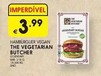 HAMBURGUER VEGAN THE VEGETARIAN BUTCHER