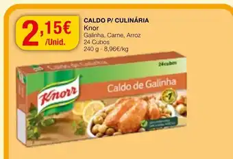 Intermarché Caldo P/Culinária Knor 240g promoção