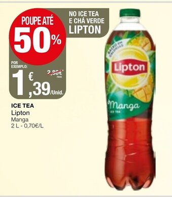 Intermarché Ice Tea Lipton 2L promoção
