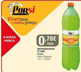 Intermarché Refrigerante C/Gás PorSi 1,5L promoção