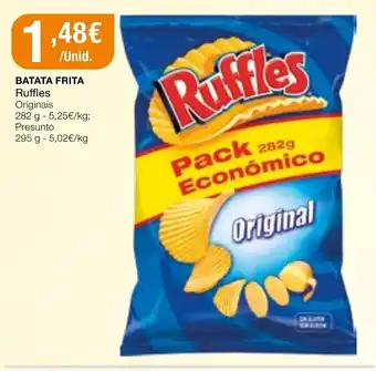 Intermarché Batata Frita Ruffles promoção